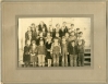 Country School Class Photo Taken Outside